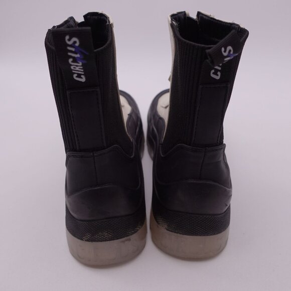 Circus NY by Sam Edelman Women's Bethanie Lug Sole Rain Booties Zip Front Size 7 - Picture 4 of 11